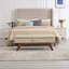 Banc de rangement en similicuir-384973405