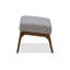 Repose-pieds Cue blanc noyer foncé-120595936