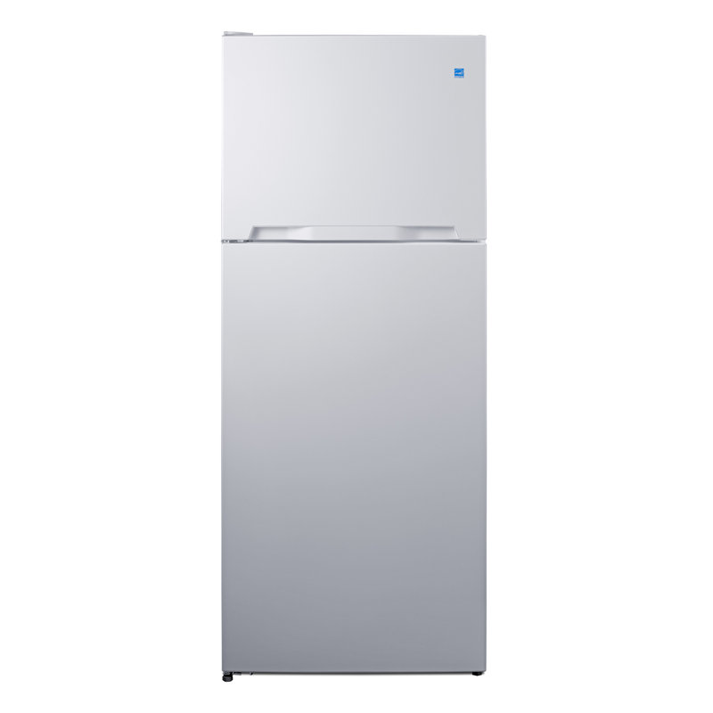 Summit Appliance 28" Wide Top-Mount Refrigerator-Freezer, White, Left Handed