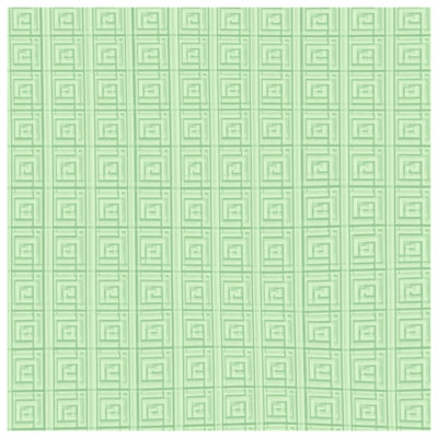 Green Greek Key Pattern Comforter