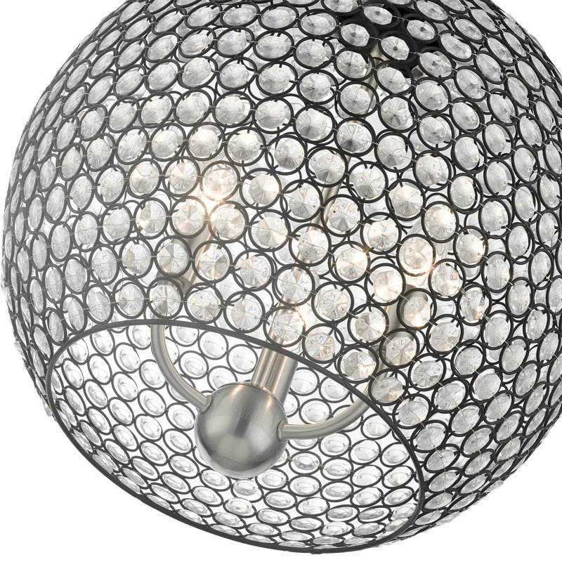 Ludie 3 - Light Single Pendant, Black
