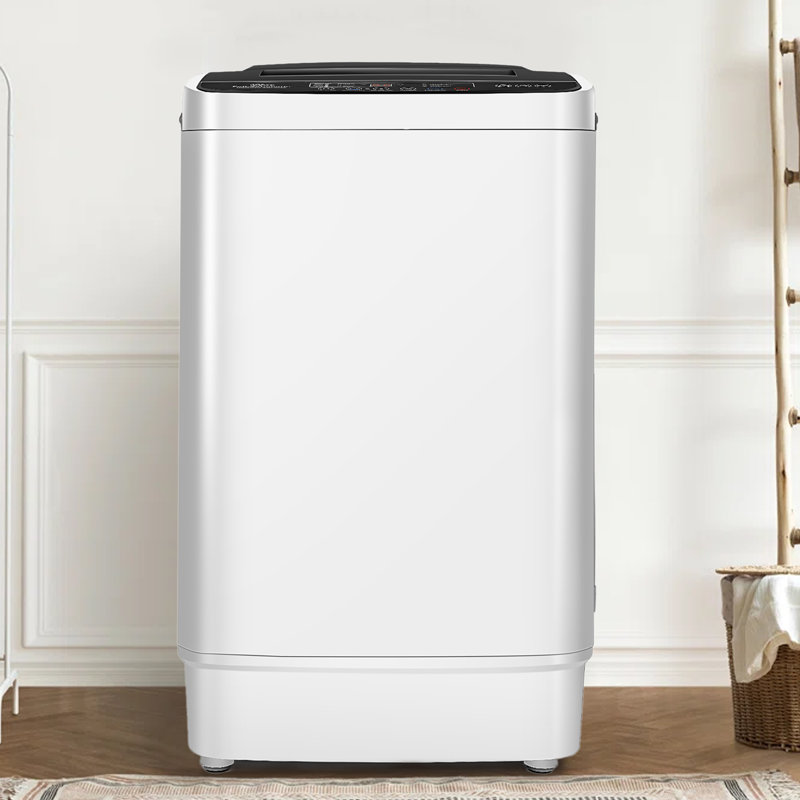 2.8 Cu.Ft Portable Washing Machine, 20Lbs Capacity Portable Washer With Drain Pump, 4 Wash Programs 4 Water Levels 3 Water Temperatures,Compact Washer Machine For Apartment, Dorm, Rvs