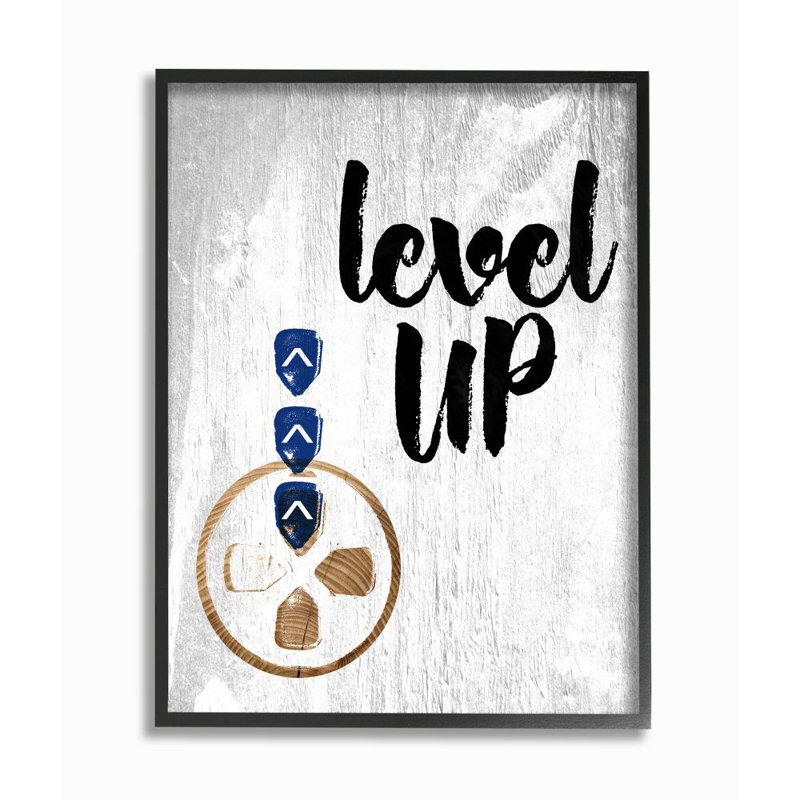 Décoration murale niveau supérieur texture de bois kids Tarin, H 14 po x l 11 po x P 1,5 po, Giclée encadrée noir minuit