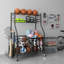 Support de rangement à roulettes pour organisateur Garage Sports