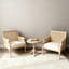 Fauteuil d'appoint avec fauteuil rembourré French French