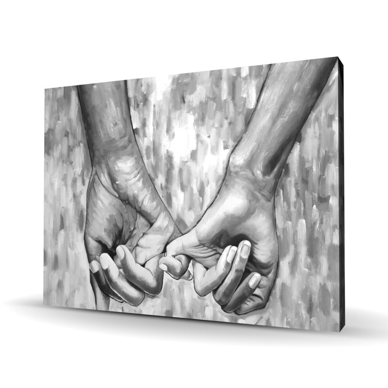 Connected - Bedroom Gray Canvas for Stylish Home Decor