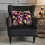 Coussin décoratif à imprimé animalier en fausse fourrure perroquet exotique-1767947005