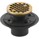 Round Design 3" Grid Shower Drain