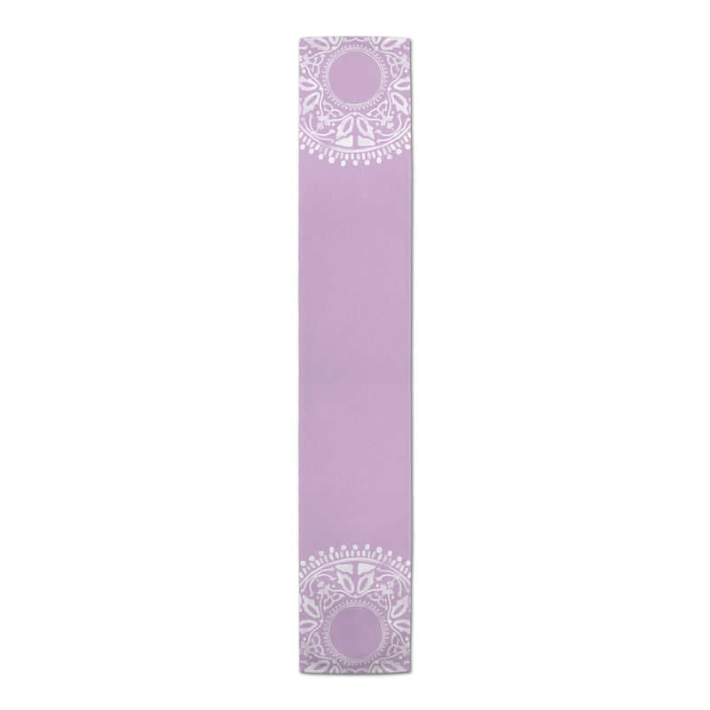 Chemin de table Asunta, 90 po x 16 po, Mauve