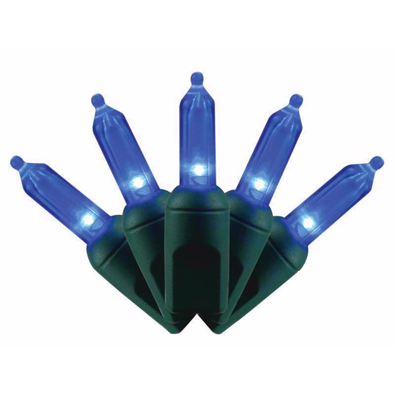 Guirlande de lumières de Noël 50 pi., Bleu