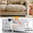 Sofa, Cloud Couch, With 2 Ottoman-118759020