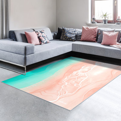 Tapis rectangulaire Dree avec envers antidérapant