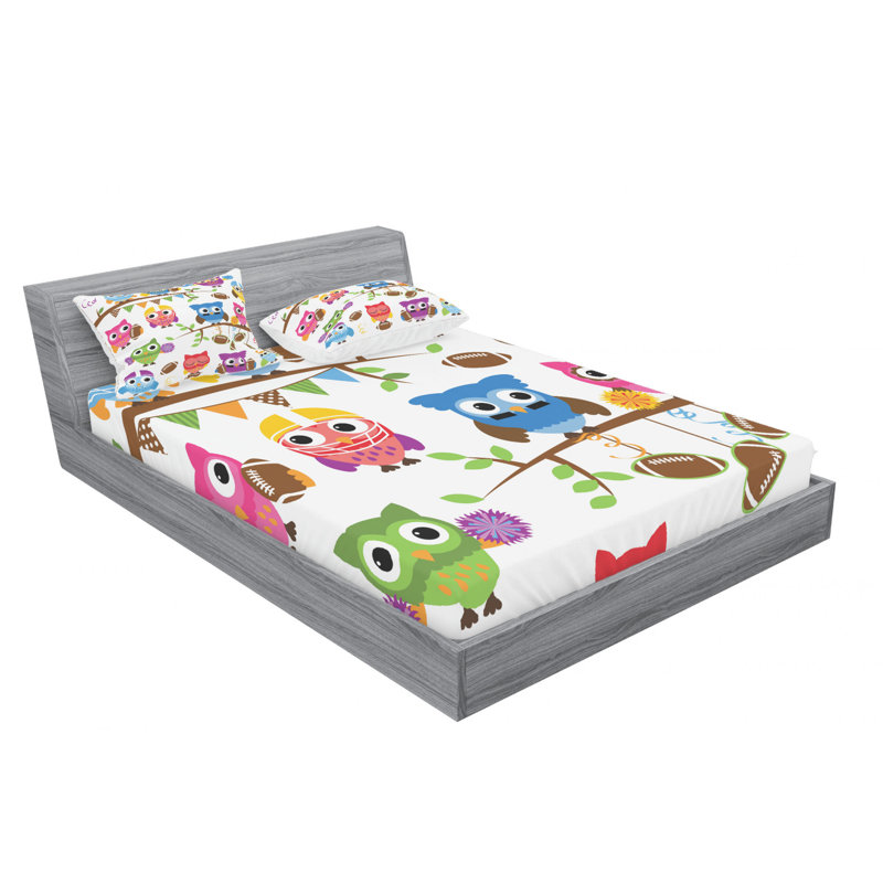 Microfiber Sheet Set, Queen Sheet Set + Fitted Sheet + 2 Pillowcases