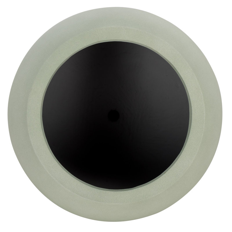 Mcgill ConFiconstone Pot Planter, Sage Green, 15.7" H x 19.6" W x 19.6" D