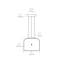 Totem 1 - Light Drum LED Pendant