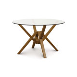 Exeter Round Glass Top Table