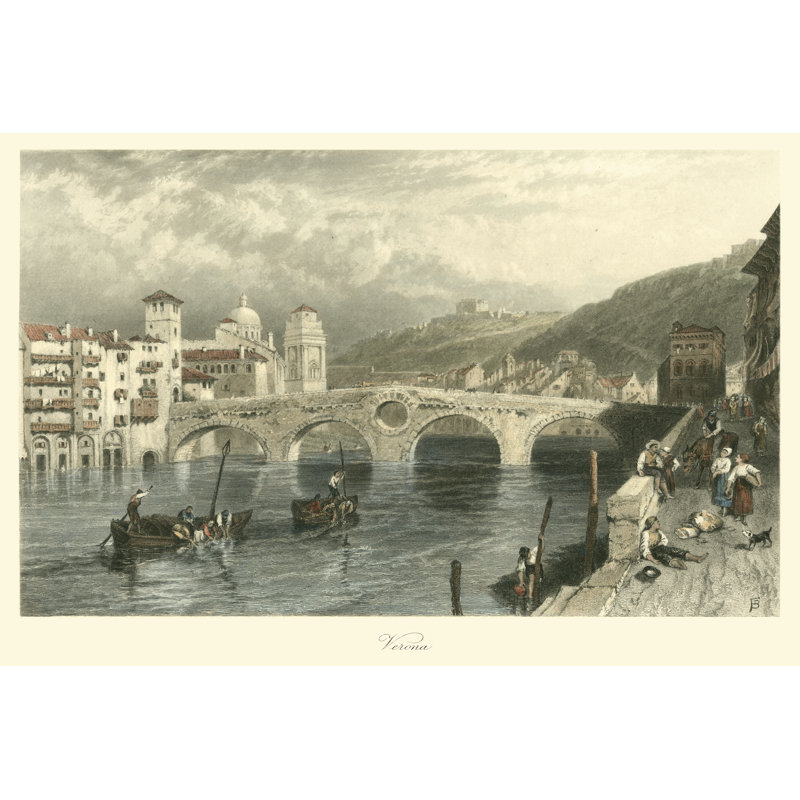 Verona - Wrapped Canvas Print, 30cm H x 46cm W x 3.8cm D