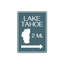 Plaque en aluminium Lake Tahoe-58294085