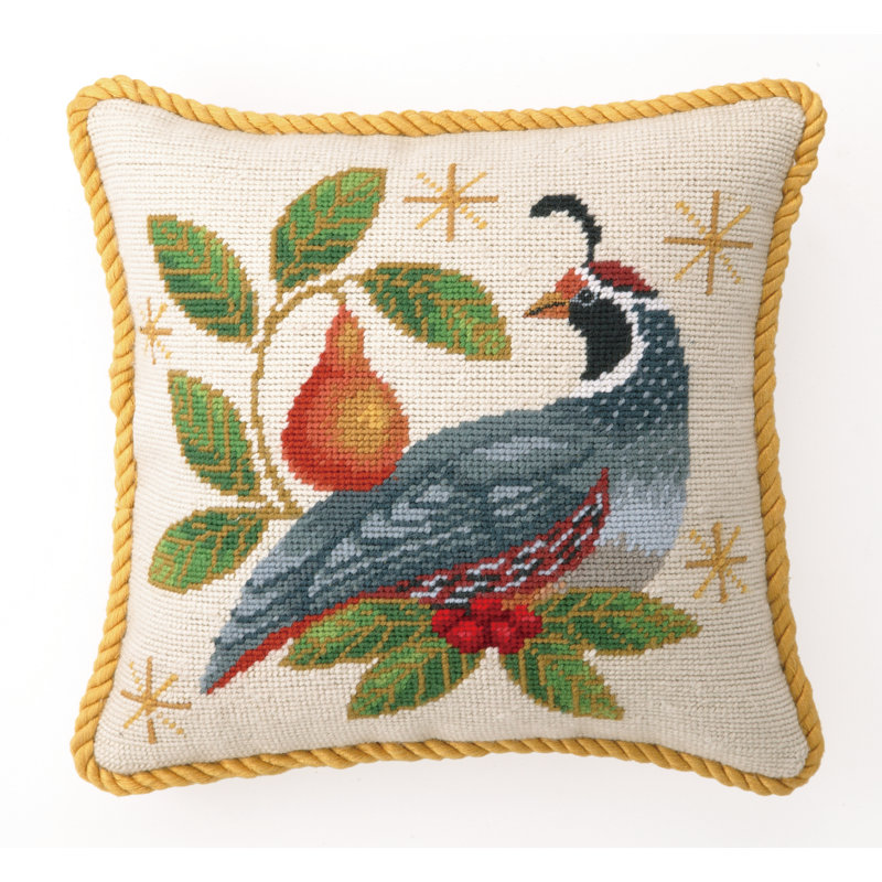 Coussin Winter Winter Partridge