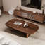 Table basse rectangulaire en bois massif noisette-1669162925