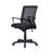Ergonomic Breathable Mesh Chair For Work, Lumbar Support, Minimalist Look, 20.53 Lb Weight Comfortable Mid - Back Office Chair, Weight, Black