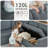 Sofa Bed, Sleeper Sofa With Storage Seat & Pull Out Bed , L Shape Sofa For Living Room, Linen-2042376177