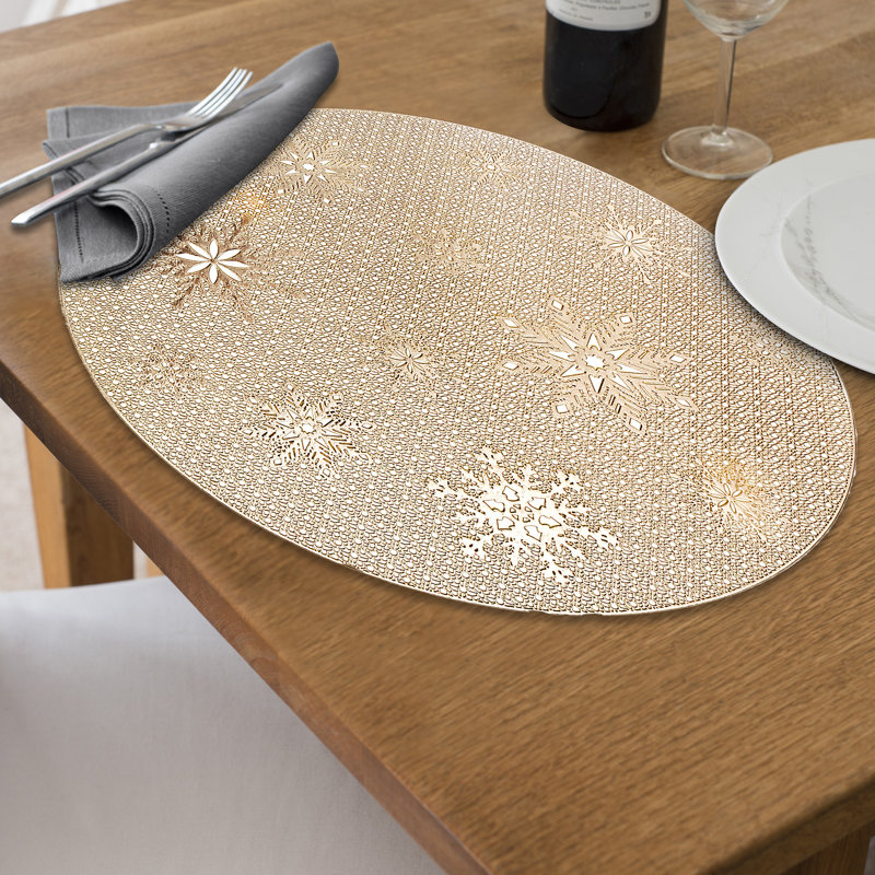 Napperon Pvc, Doré