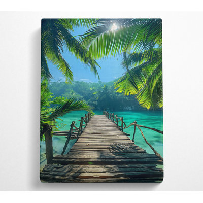 Paradise Beach Canvas Print