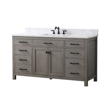 Queen 48 Full Sonoma Wall Mount Single Sink Modern Bathroom Vanity