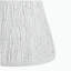 Table d'appoint d'extérieur en marbre blanc texturé MGO