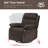 Small Rocker Swivel Recliner Chair For Adults For Small Spaces-314306620