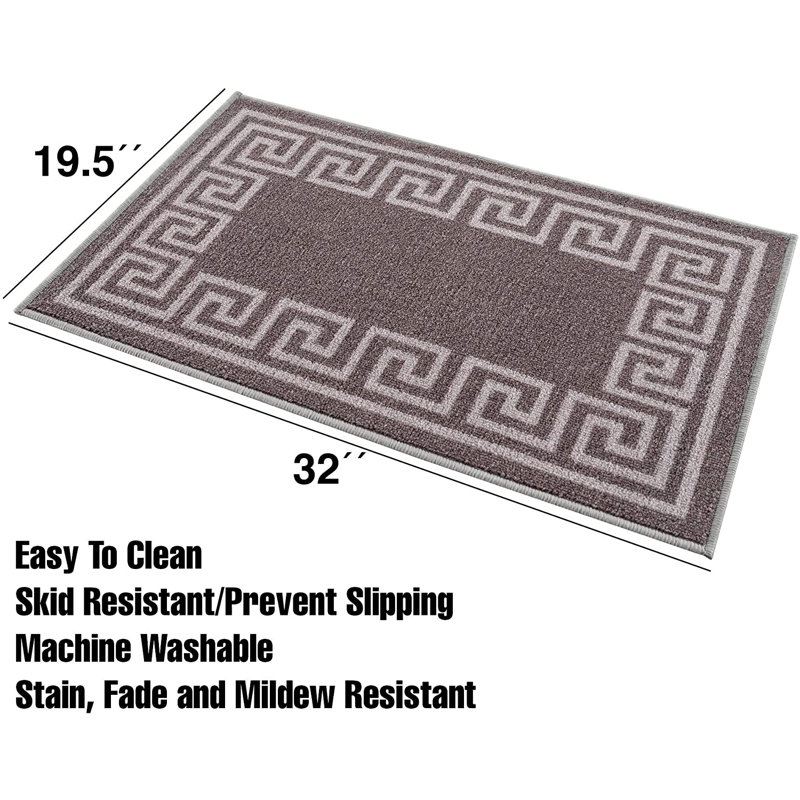 Tapis d'escalier Nataya, Gris foncé