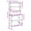 Jollain 90cm W Metal Shelving Unit-260210489