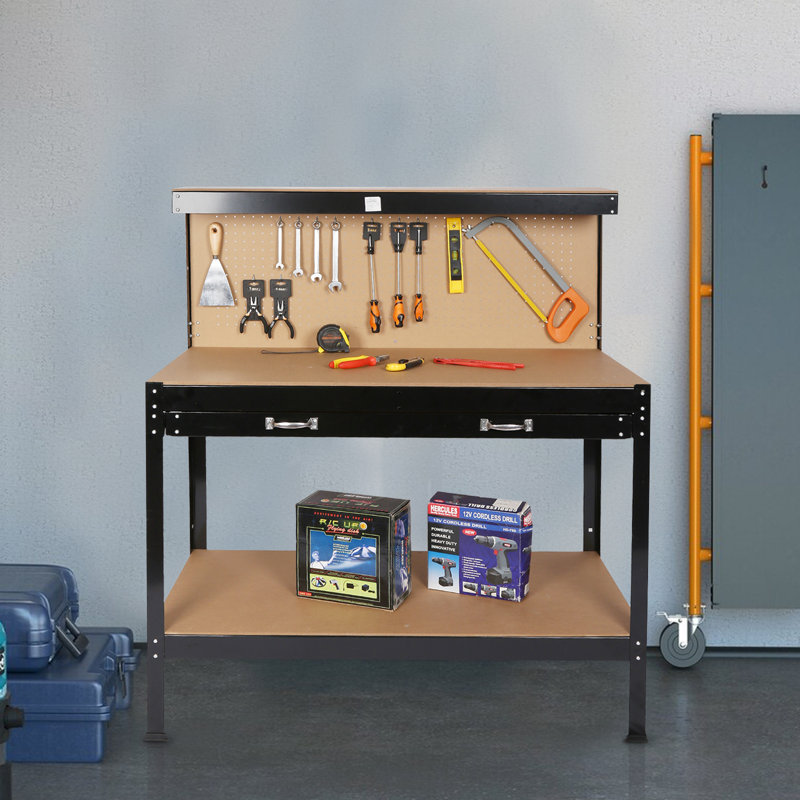 Banc de travail en bois 115 cm