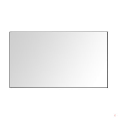 Très grand miroir de meuble-lavabo mural à cadre rectangulaire l 84 po x H 48 po, miroir mural HD pour salle de sport et studio de danse