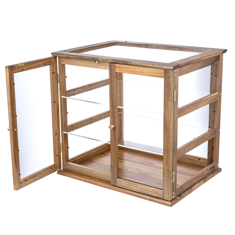 3 Tier Acacia Wood Food Bread Box