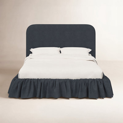 Maggie Ruffle Platform Bed