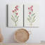 Delicate Pink I - ensemble d'art textuel sur toile tendue 2 pièces-1813442181