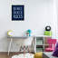 "Be Nice or Kick Rocks", art mural sur toile flottante par Daphne Polselli-1168953558-1168953553