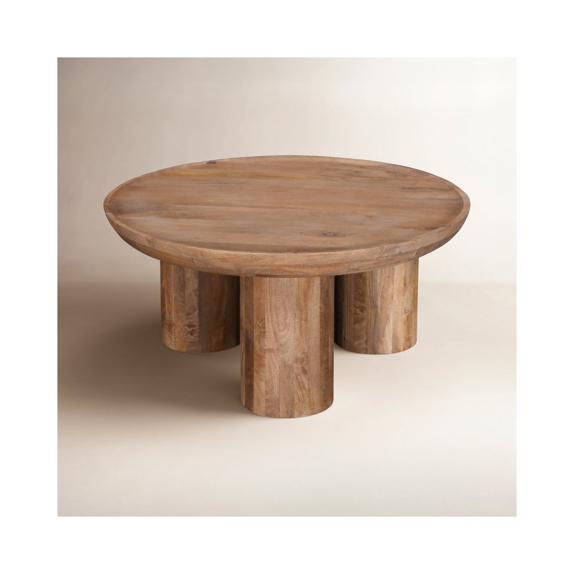 Hailie Solid Wood Single Coffee Table