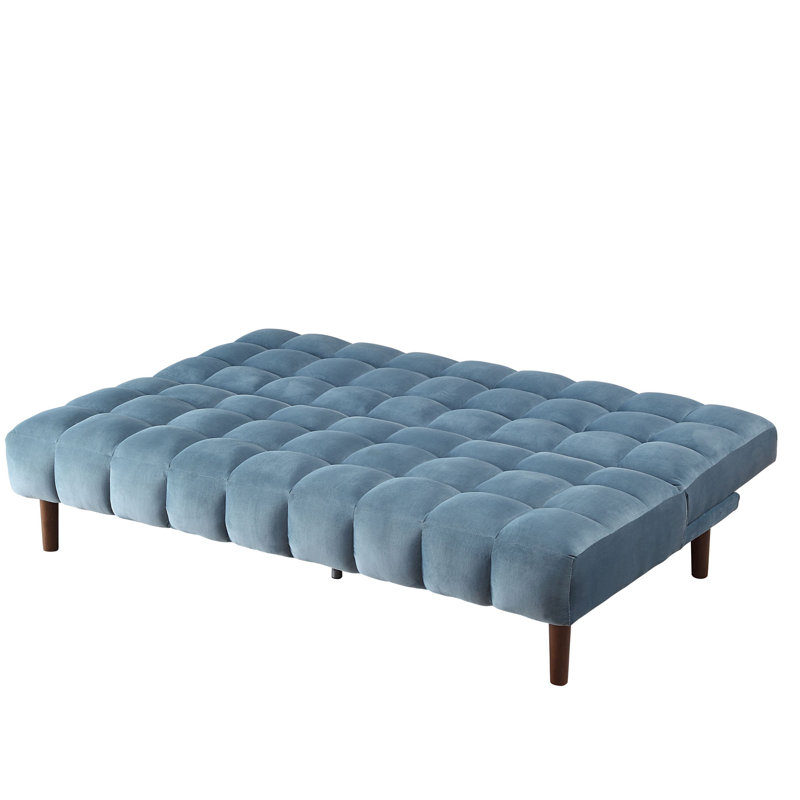  Canapé Jackson / Moore en sarcelle et noyer foncé, Teal Velvet