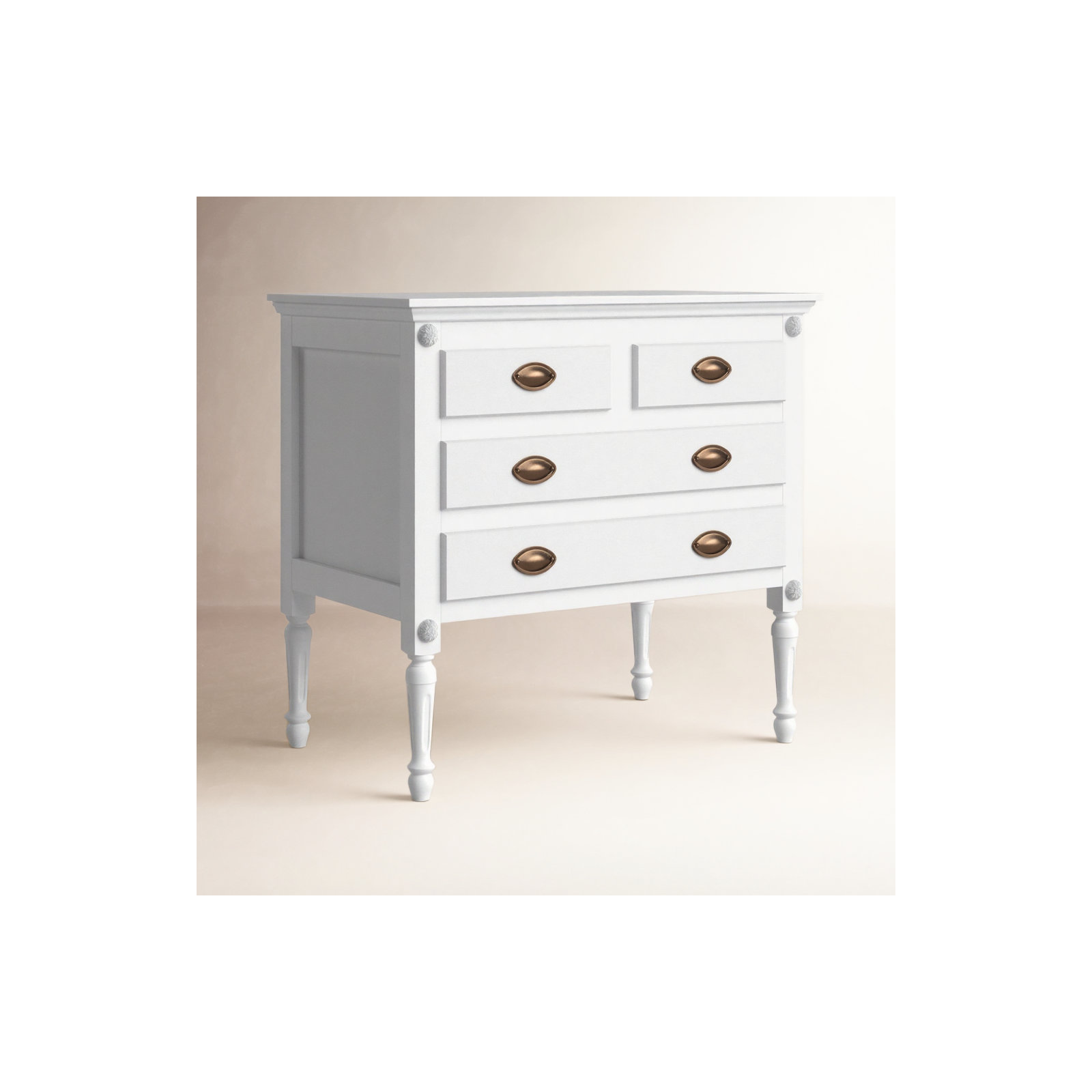 Eros Accent Chest, Off-White