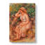 Woman Daydreaming by Pierre-Auguste Renoir - Wrapped Canvas Painting-61880542