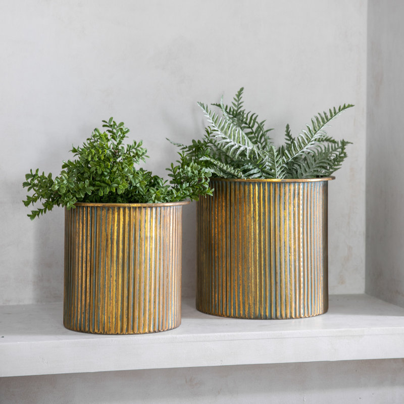 Stutler Metal Cachepot