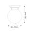 Oldsmar Glass Semi Flush Mount