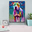 «The Carefree Staffie» par Dean Russo, art mural sur toile-787750479