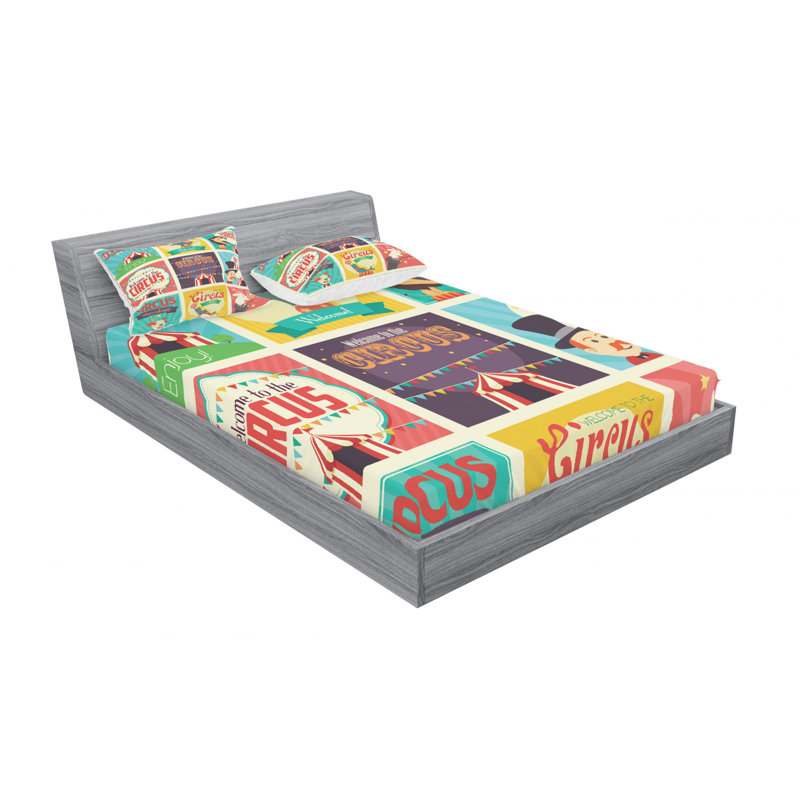 Microfiber Sheet Set, Full Sheet Set with Fitted Sheet