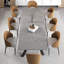 Ensemble de table de salle à manger extensible 102 po avec table en pierre frittée et 8 chaises en similicuir-115160305-115160302