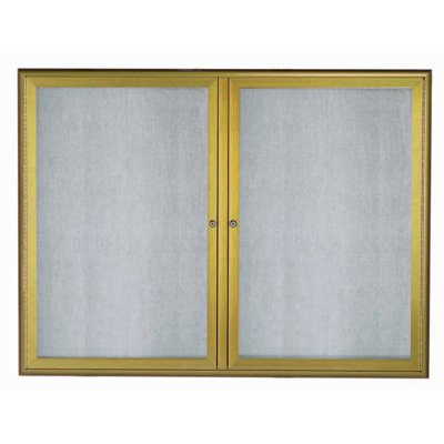 AARCO No Vinyl Metal Bulletin Board