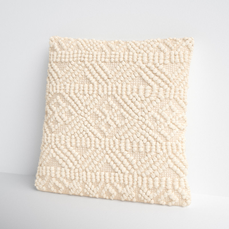 Tribeca Geometric Throw Pillow, Down